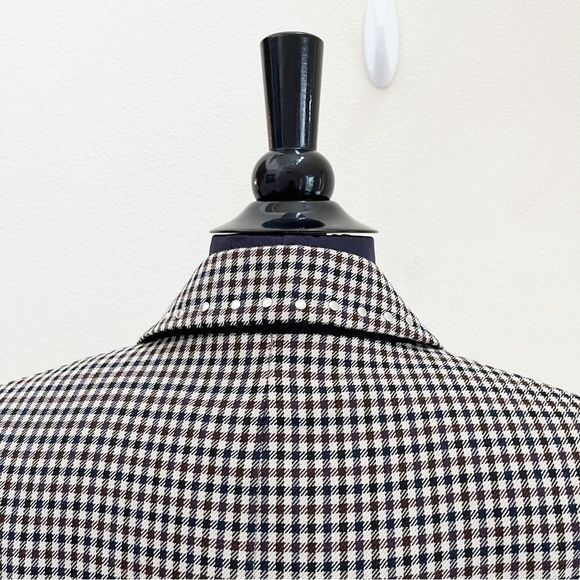 The Kooples Checked Double-Breasted Blazer XXS - Picture 5 of 8